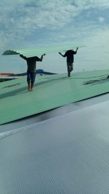 Lợp mái nhà tôn sóng vuông