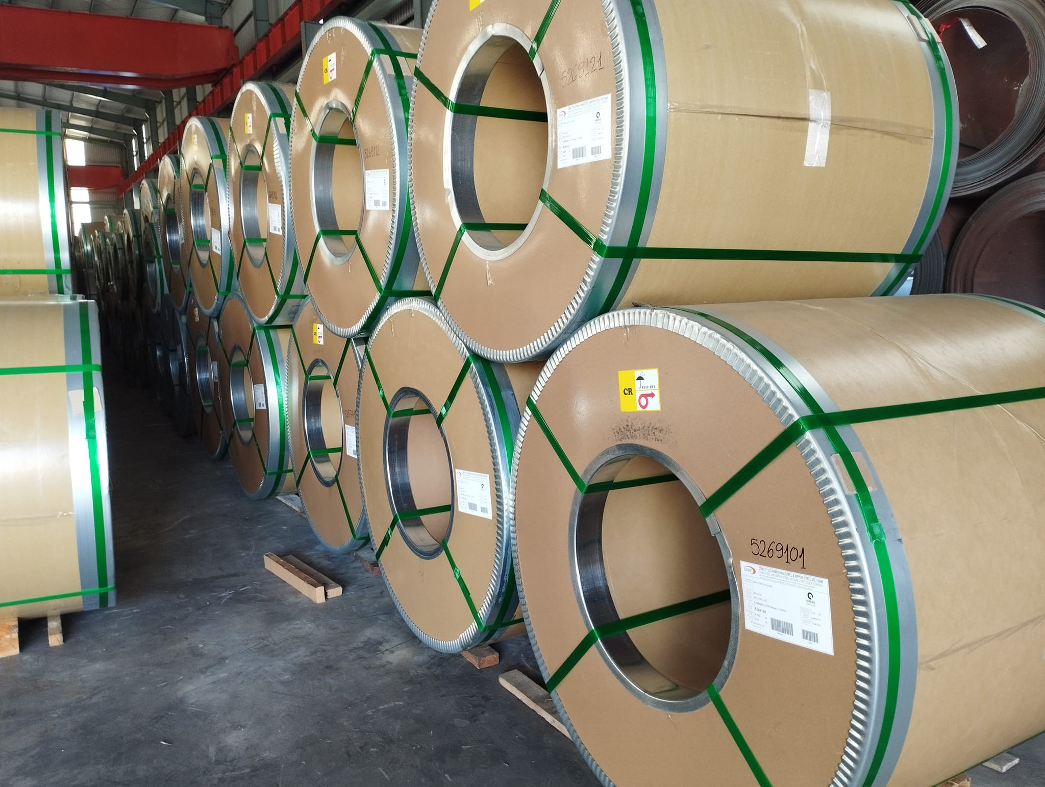 Giá bán của tôn kẽm CSVC