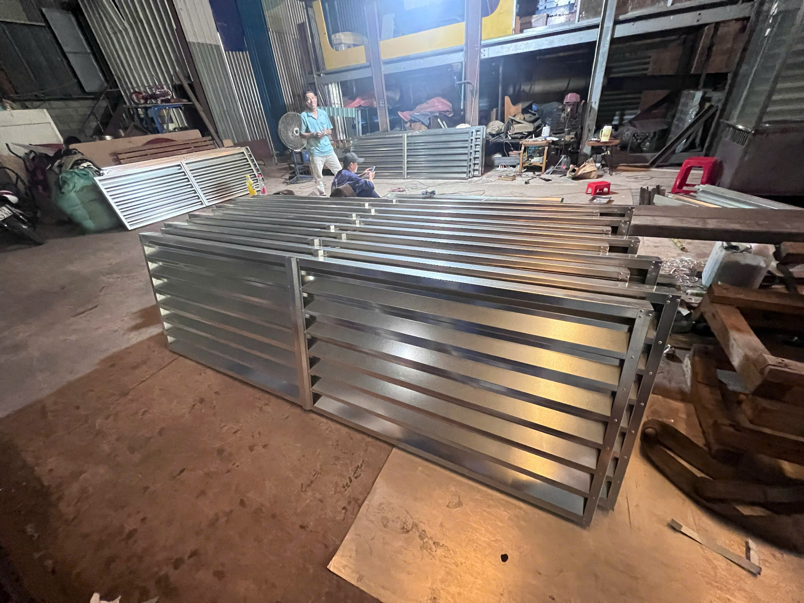 louver lam gió Inox