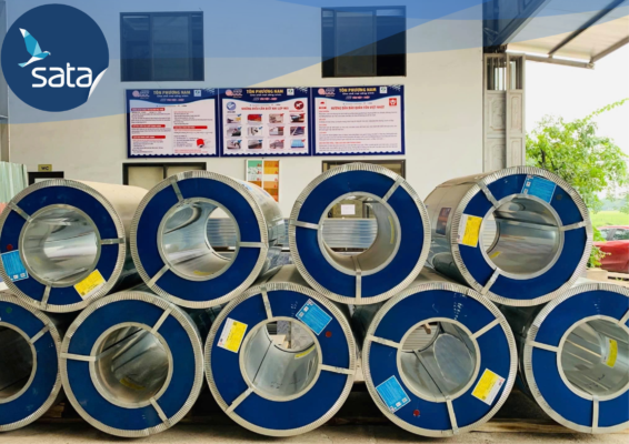 Tôn Phương Nam Được ứng dụng rộng rãi nhờ màu sắc bắt mắt và giá thành dễ tiếp cận