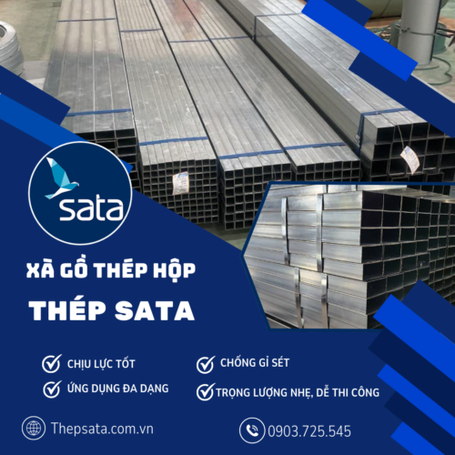 Xà Gồ Thép Hộp