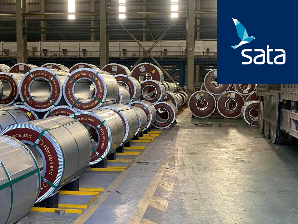 Đại lý Thép SATA - Cung cấp tôn Hoa Sen chính hãng chất lượng 100% - Đơn vị cung cấp tôn Hoa Sen hàng đầu tại TP.HCM