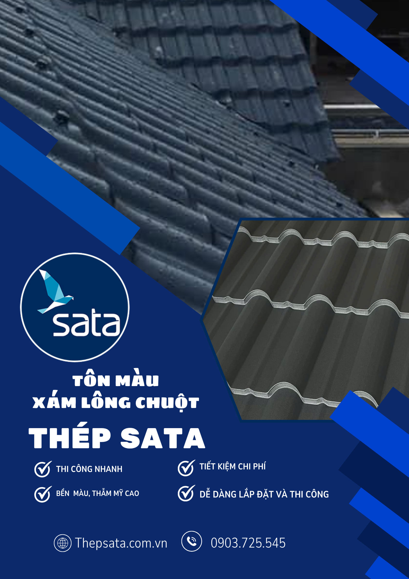tôn màu xám lông chuột tôn màu xám lông chuột