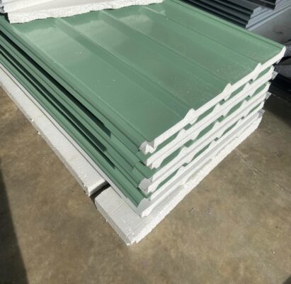 Tôn mái EPS cách nhiệt màu xanh ngọc tôn đ