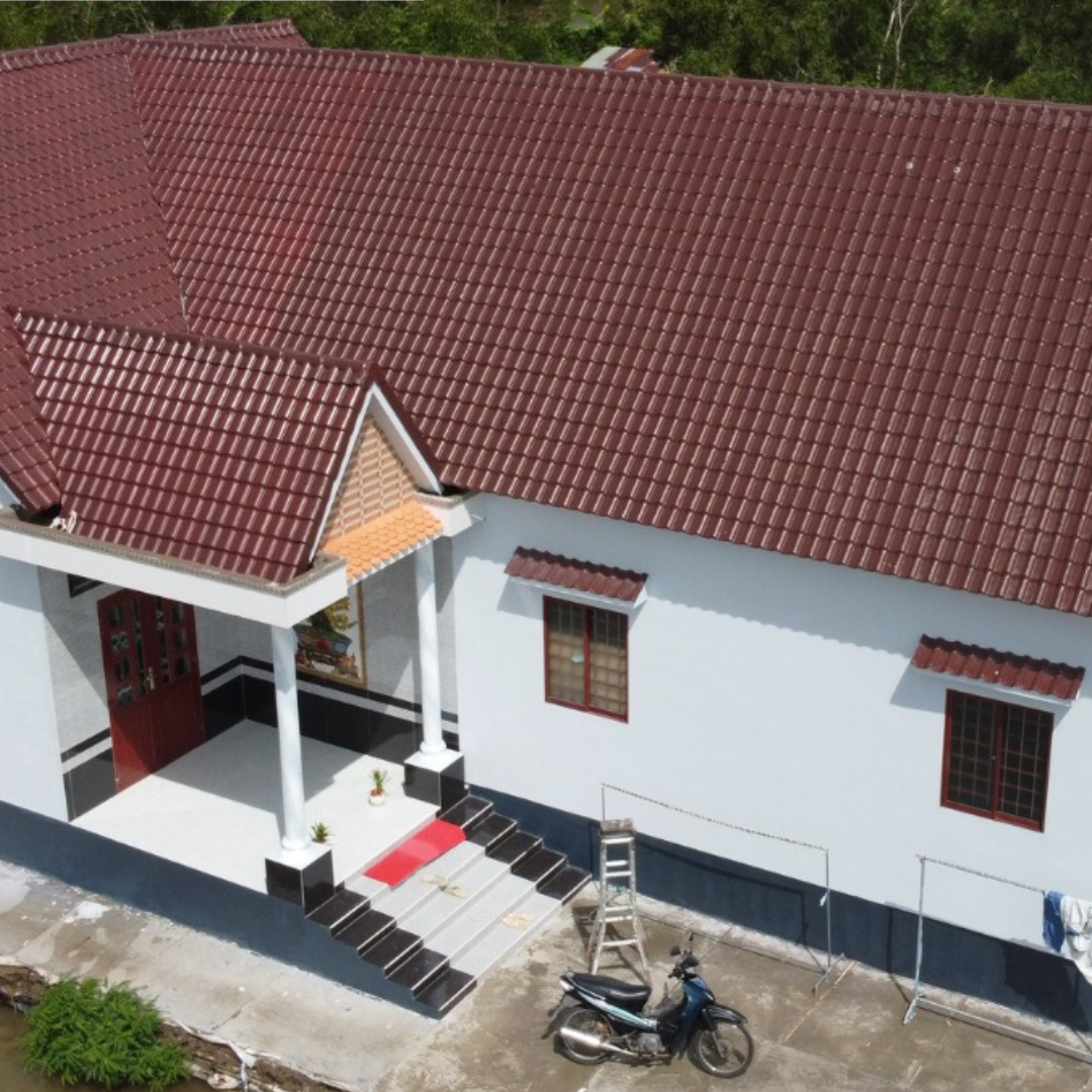 Tôn màu nâu đất Tôn màu nâu đất