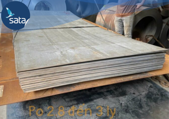 Thép tấm 3 ly có độ dày 3mm thường được dùng trong lĩnh vực kết cấu thép, nhà thép tiền chế.