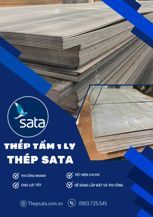 GIÁ THÉP TẤM 1 LY