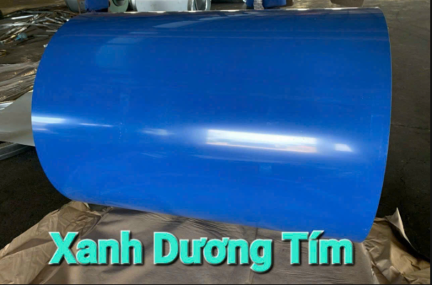 Tôn Màu Xanh Dương Tím AZ150