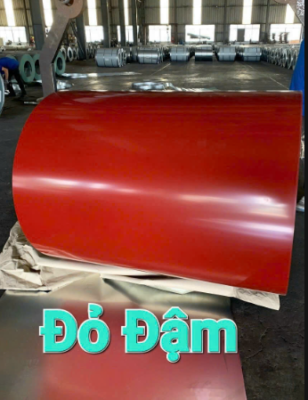 Tôn Màu Đỏ Đậm AZ150