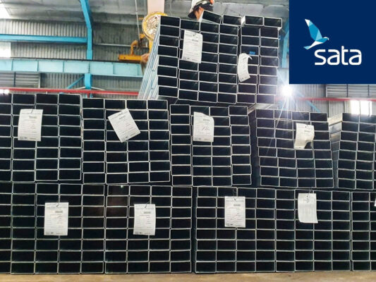Sắt Thép SATA tự hào là đại lý phân phối Giá sắt hộp Hòa Phát chất lượng tại TP.HCM