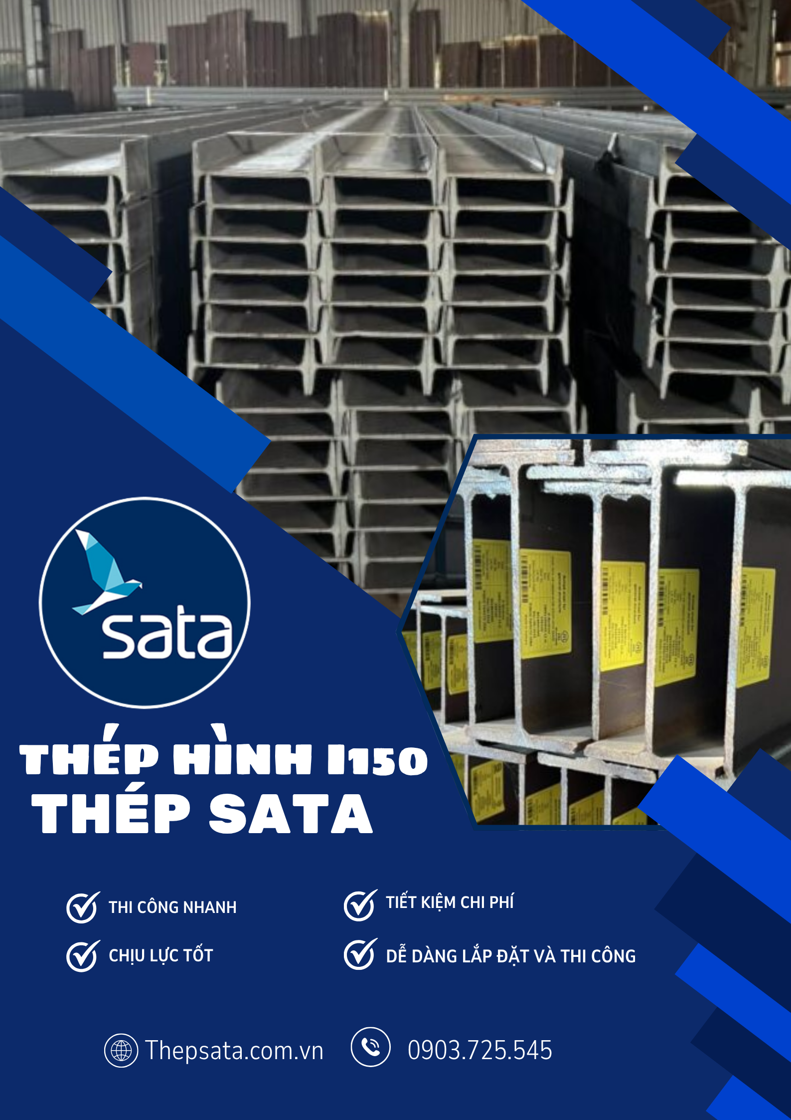 Thép hình I150 Thép hình I150