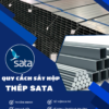 quy cách sắt hộp