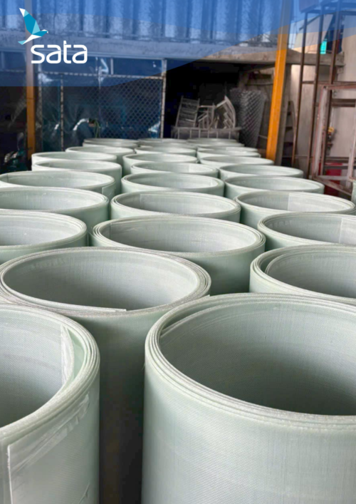 Tôn nhựa lấy sáng Composite phẳng