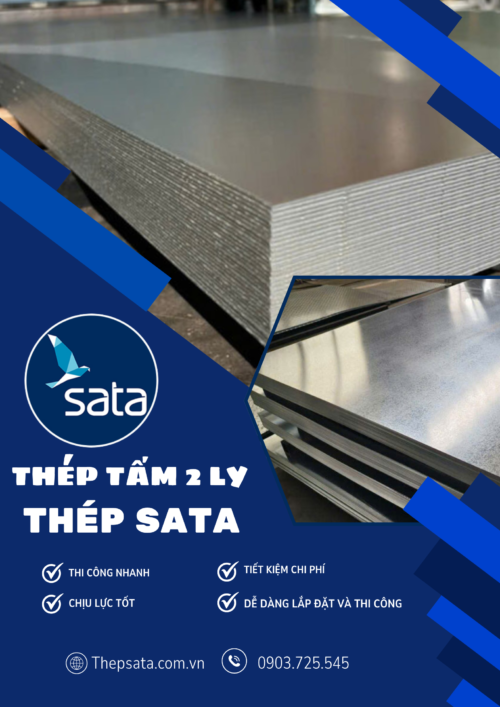 Thép tấm 2ly