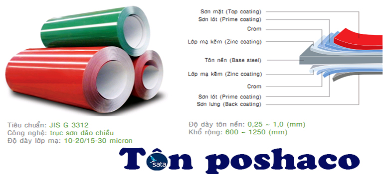 Tôn POSHACO đáp ứng đa dạng nhu cầu sử dụng