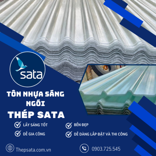 tôn nhựa sáng ngói