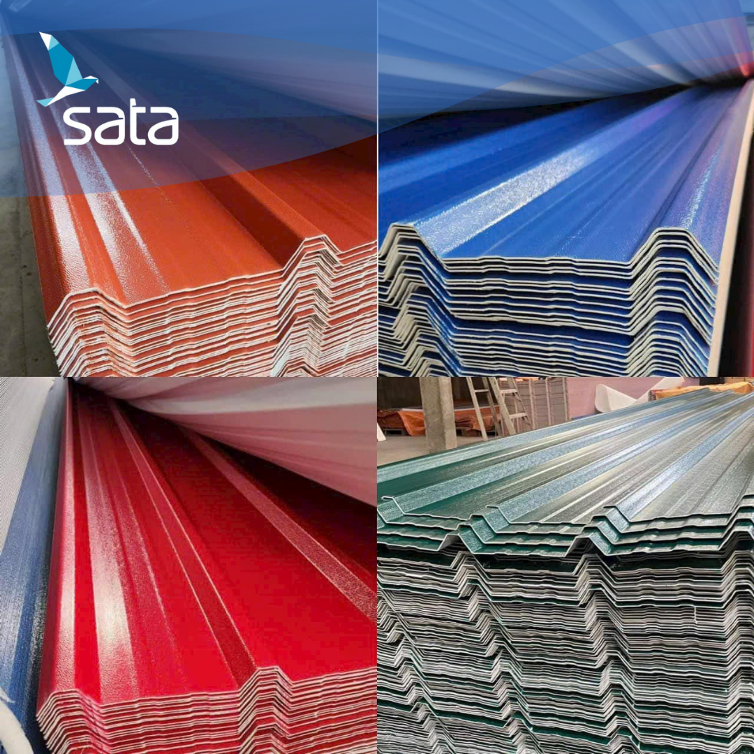 Một số mã màu tôn nhựa hot tại Thép SATA