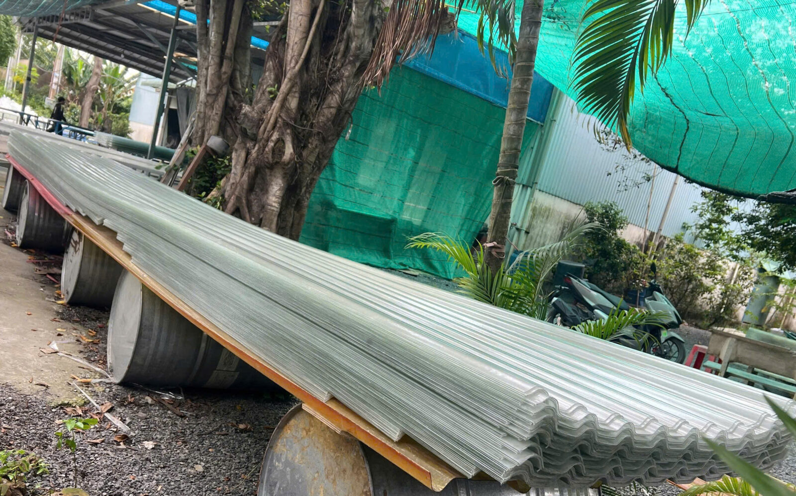 Chất lượng tôn nhựa lấy sáng được kiểm định trước khi đưa đến khác hàng