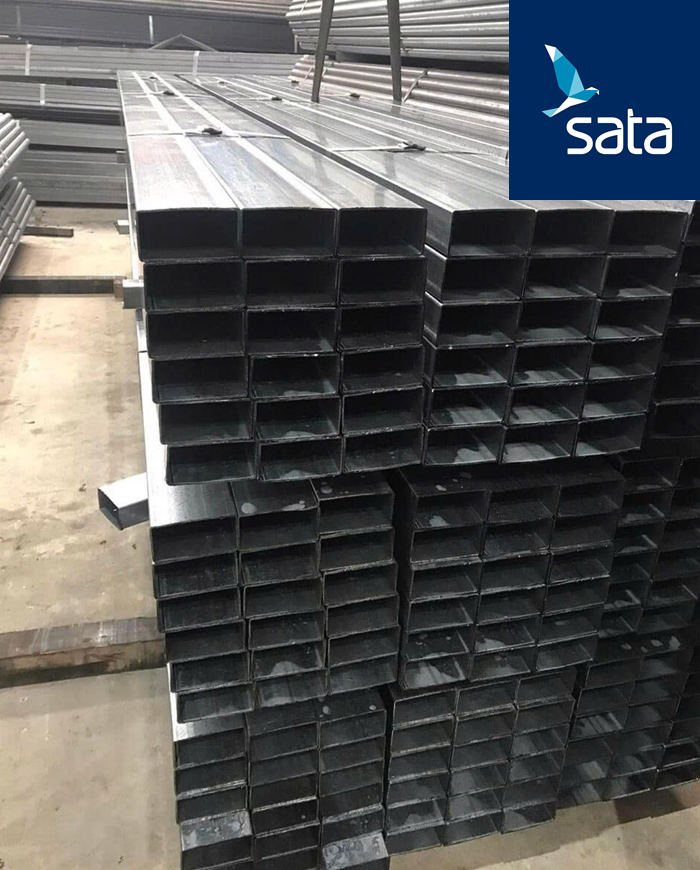 Giới Thiệu Thép Hộp Mạ Kẽm 50x100x2ly