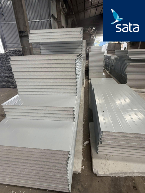 Tấm Panel Cách Nhiệt 100mm
