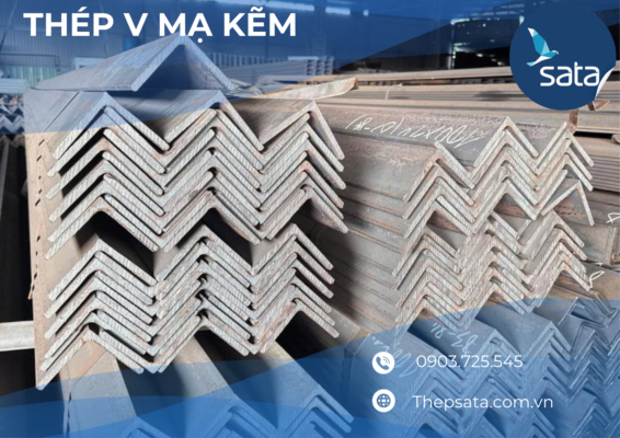 Thép V mạ kẽm