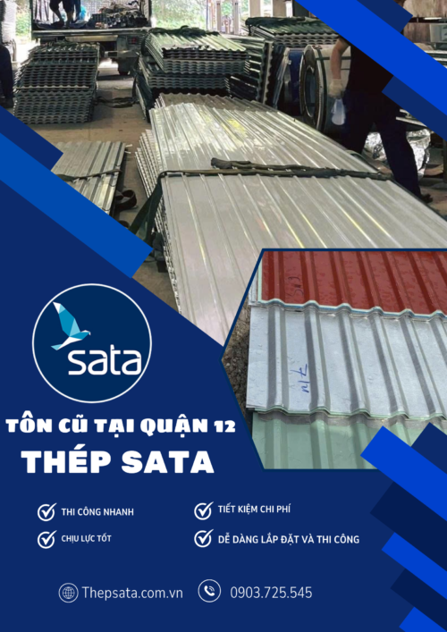 tôn cũ tại quận 12