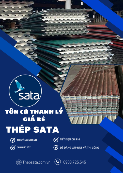 tôn cũ thanh lý giá rẻ