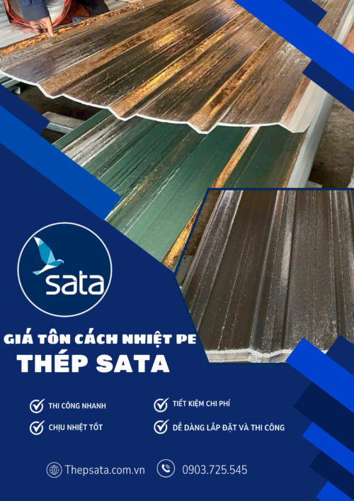 Tôn cách nhiệt PE