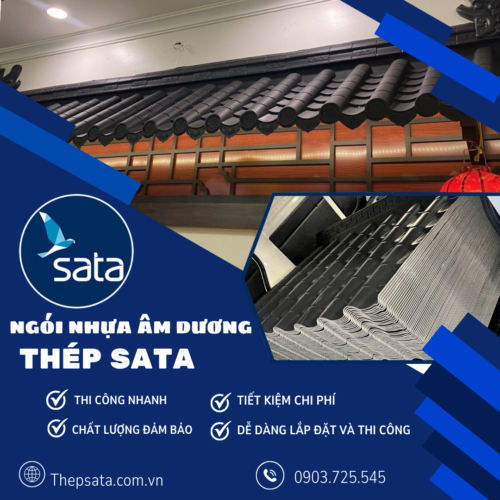 ngói nhựa âm dương