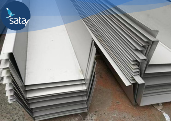 sản phẩm được gia công từ thép không gỉ ferritic, có giá thành rẻ, dễ thi công và đáp ứng tốt các yêu cầu