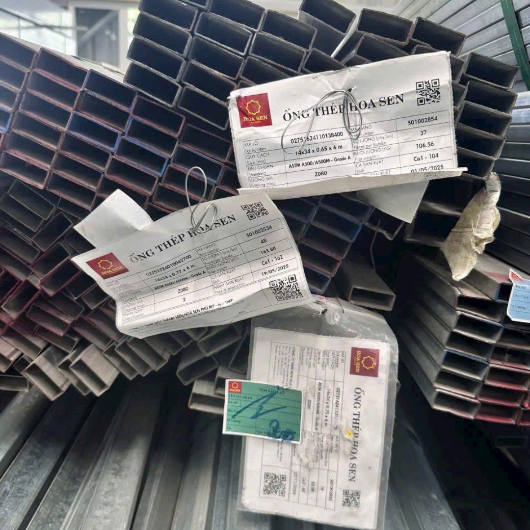 Sắt hộp mạ kẽm Sắt hộp mạ kẽm