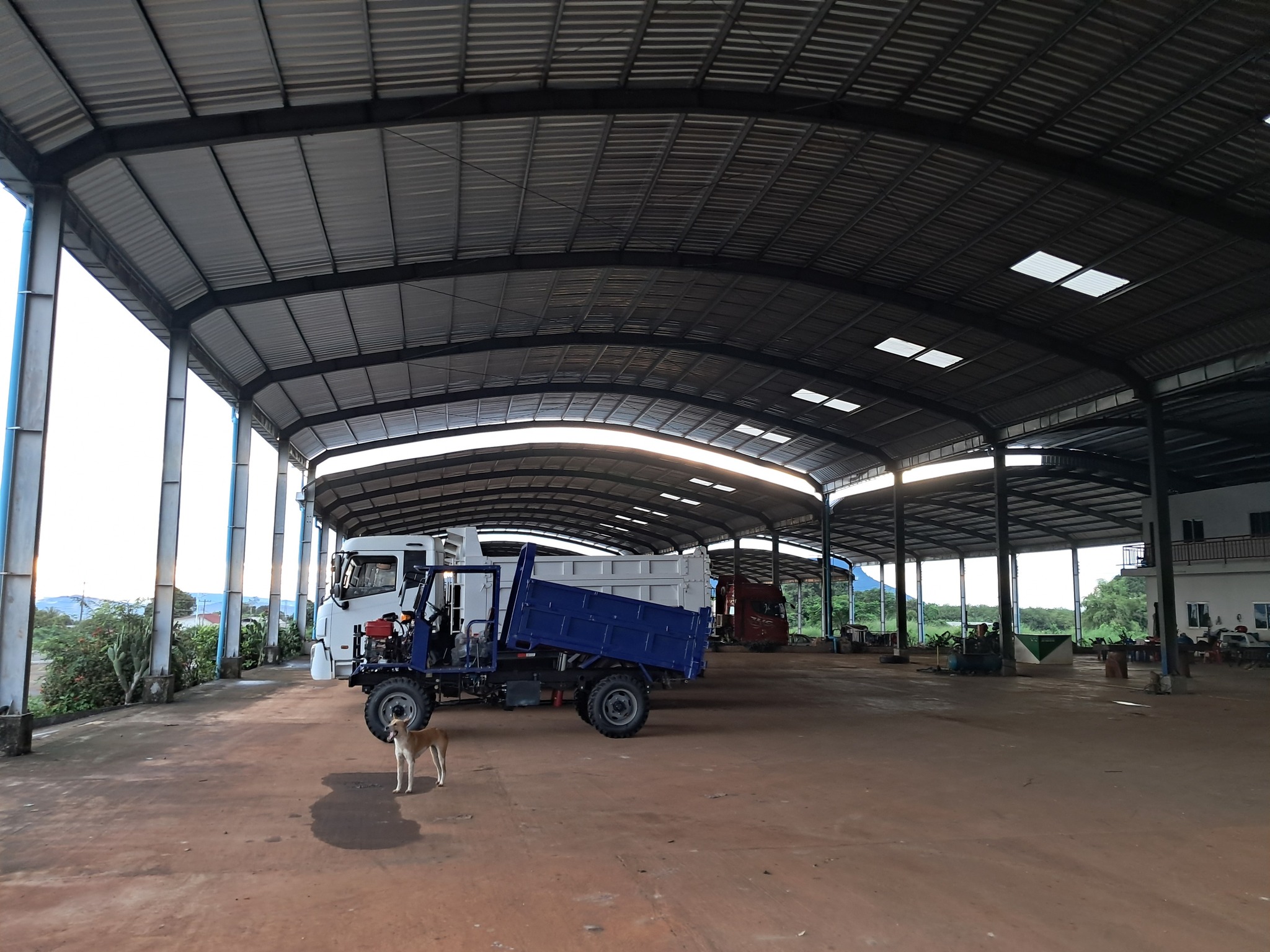 Tôn vòm nhà xe có nhiều loại và thường được ứng dụng cho các công trình lớn