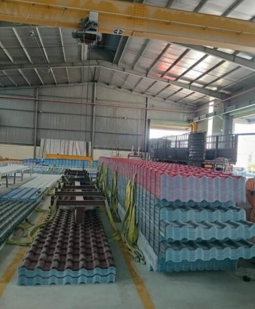 Tôn nhựa giả ngói
