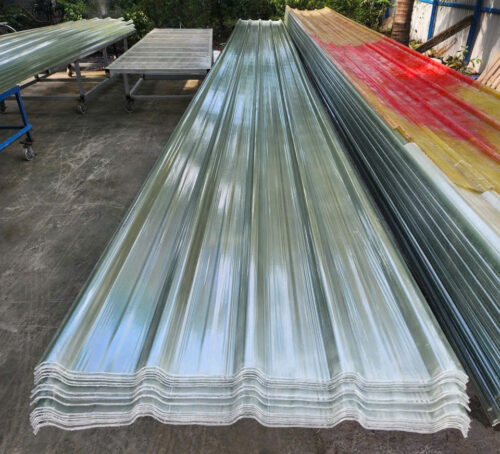 Tôn Nhựa Lấy Sáng 5 Sóng